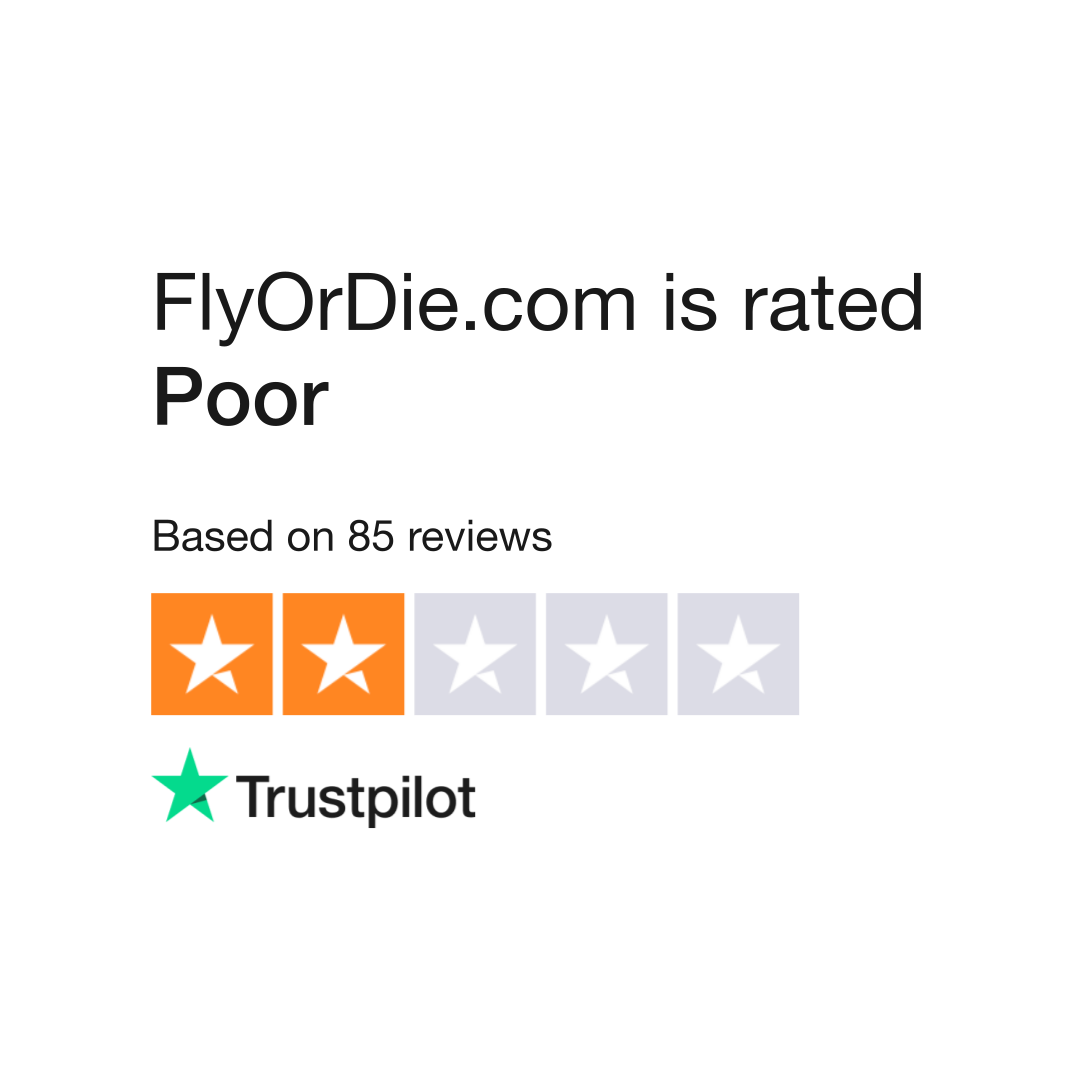 FlyOrDie.com Reviews, Read Customer Service Reviews of www.flyordie.com